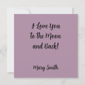 Carte De Correspondance My Bookstore  (Dos)