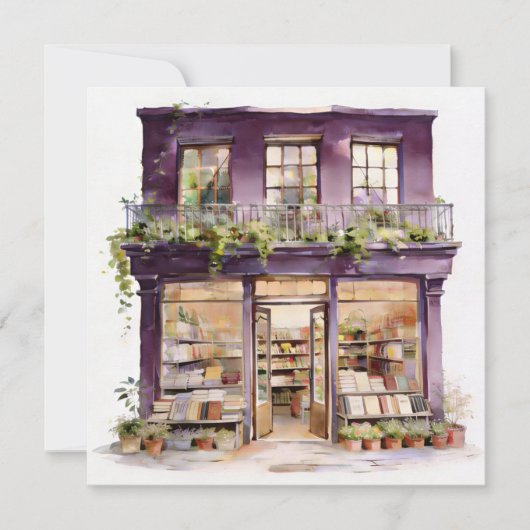 Carte De Correspondance My Bookstore  (Devant)