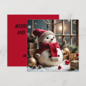 Carte De Correspondance My Christmas (Devant / Derrière)