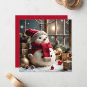 Carte De Correspondance My Christmas (Devant/Arrière en situation)