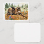 Carte De Correspondance Nari de la forêt (Devant / Derrière)