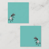 Carte De Correspondance Native Americans Culture - Dancing Kokopelli 1 (Devant / Derrière)