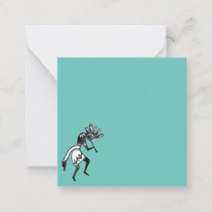 Carte De Correspondance Native Americans Culture - Dancing Kokopelli 1