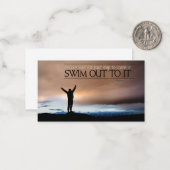 Carte De Correspondance "N'attendez pas votre navire" (Devant/Arrière en situation)