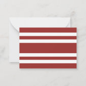 Carte De Correspondance Nautique Thème Lumière Nom Personnalisé (Dos)