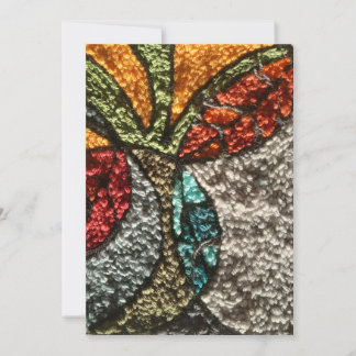 Carte De Correspondance Needle Punch Design greeting card