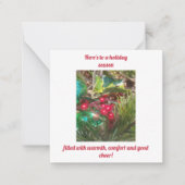 Carte De Correspondance Noël (Devant)