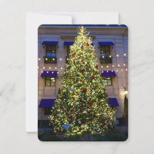 Carte De Correspondance Noël à Waldorf Astoria Chicago Note Card