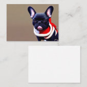 Carte De Correspondance Noël français (Devant / Derrière)