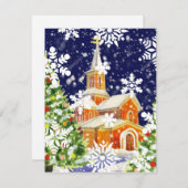 Carte De Correspondance Noël orthodoxe (Devant / Derrière)