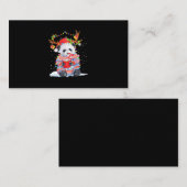 Carte De Correspondance Noël Panda (Devant / Derrière)