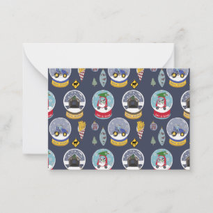 Carte De Correspondance Noël rural