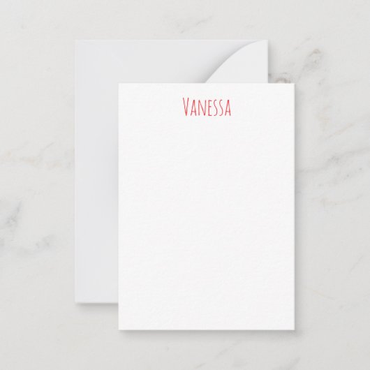 Carte De Correspondance Nom de calligraphie classique professionnel person (Devant)