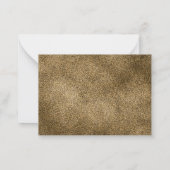 Carte De Correspondance Nom du monogramme personnalisé minimal Emblème de (Dos)