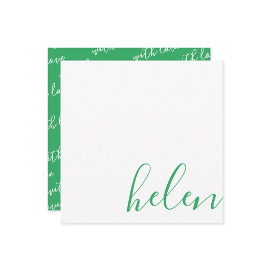 Carte De Correspondance nom du script (Devant/Arrière en situation)