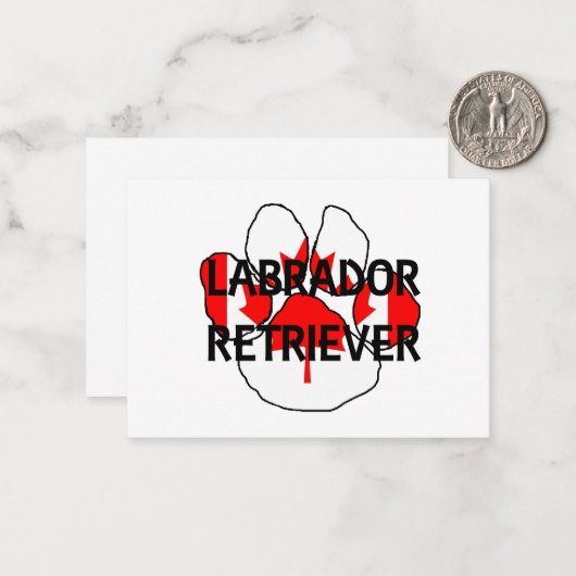 Carte De Correspondance nom LR flg patte (Devant/Arrière en situation)