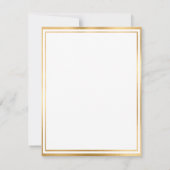 Carte De Correspondance Nom personnalisé | À Partir Du Bureau De (Dos)