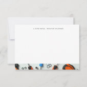 Carte De Correspondance Nom personnalisé du cluster de construction (Devant)