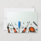 Carte De Correspondance Nom personnalisé du cluster de construction (Dos)