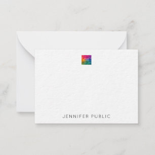 Carte De Correspondance Nom Personnalisé Téléchargez Le Logo De Votre Prop