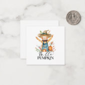 Carte De Correspondance Note Card (Devant/Arrière en situation)