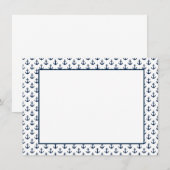 Carte De Correspondance Note Card Anchor (Devant / Derrière)