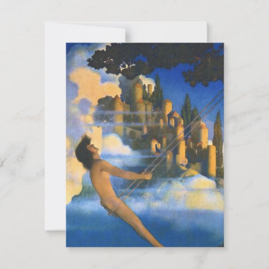 Carte De Correspondance Note Card de Maxfield Parrish (Devant)