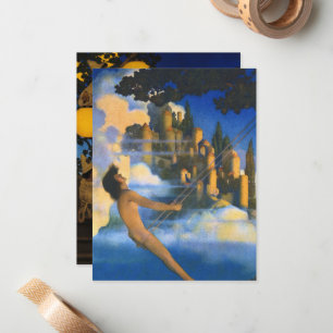 Carte De Correspondance Note Card de Maxfield Parrish
