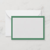 Carte De Correspondance Note de l'enseignant (Dos)