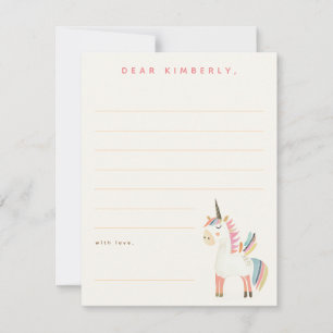 Carte De Correspondance Note ou message de fête d'anniversaire