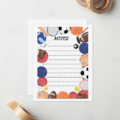 CARTE DE CORRESPONDANCE NOTES (Devant/Arrière en situation)