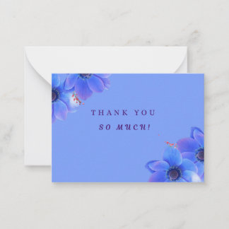 Carte De Correspondance Notes de remerciement pour l'entreprise