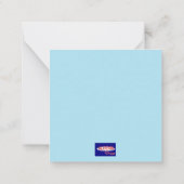 Carte De Correspondance Notre sympathie de coeur (Dos)