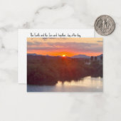 Carte De Correspondance Nouveau démarrage (Devant/Arrière en situation)