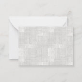 Carte De Correspondance Nouvelle adresse résidentielle Nous avons déplacé  (Dos)