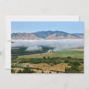 Carte De Correspondance Nuages au-dessus de la rivière Flathead