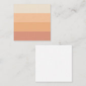 Carte De Correspondance Nuances du dégradé de la plume (Devant / Derrière)