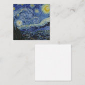 Carte De Correspondance "Nuit étoilée" par Van Gogh (Devant / Derrière)