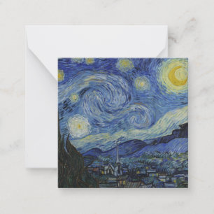Carte De Correspondance "Nuit étoilée" par Van Gogh