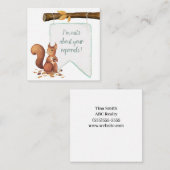 Carte De Correspondance Nus À propos de vos références (Devant / Derrière)