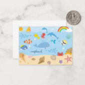 Carte De Correspondance Ocean (Devant/Arrière en situation)