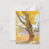 Carte De Correspondance Octobre Matin par Maynard Dixon (Devant)