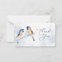 Oiseau de poulet en Merci d'hiver