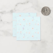 Carte De Correspondance Ombre de menthe (Devant/Arrière en situation)