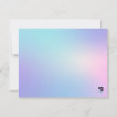 Carte De Correspondance Ombre holographique (Dos)