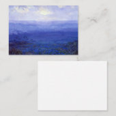 Carte De Correspondance Onderdonk - Bluebonnets en Texas, fine art (Devant / Derrière)
