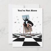 Carte De Correspondance One of Those Days Note Card (Dos)