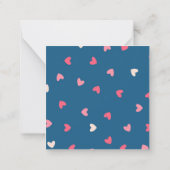 Carte De Correspondance One Smart Cookie Valentine's Day Sticker (Dos)