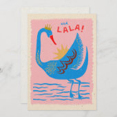 CARTE DE CORRESPONDANCE OOH LA LA (Devant / Derrière)