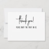 Carte De Correspondance Oranges Merci (Dos)